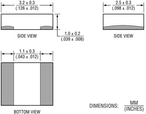Bourns SRP3212 Shielded Power Inductors